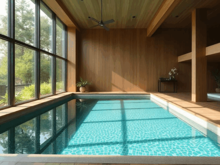 piscine couverte kogis - camping